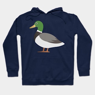 Duck - Simple Classic Vector Illustration Hoodie